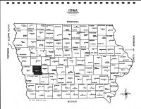 Iowa State Map, Shelby County 2002